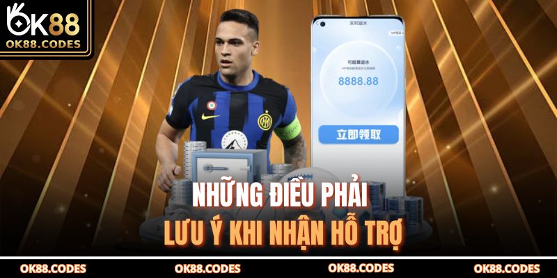 Những điều phải lưu ý khi nhận hỗ trợ